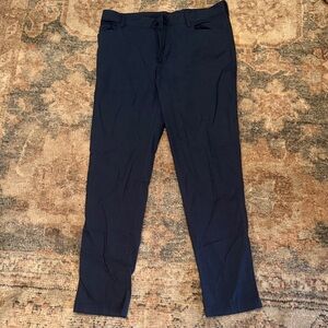 adidas Men's Dark Blue Dress Pants